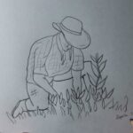 dibujos de la agricultura en la